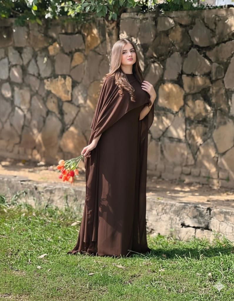 Midnight Elegance Cape Maxi - Image 3