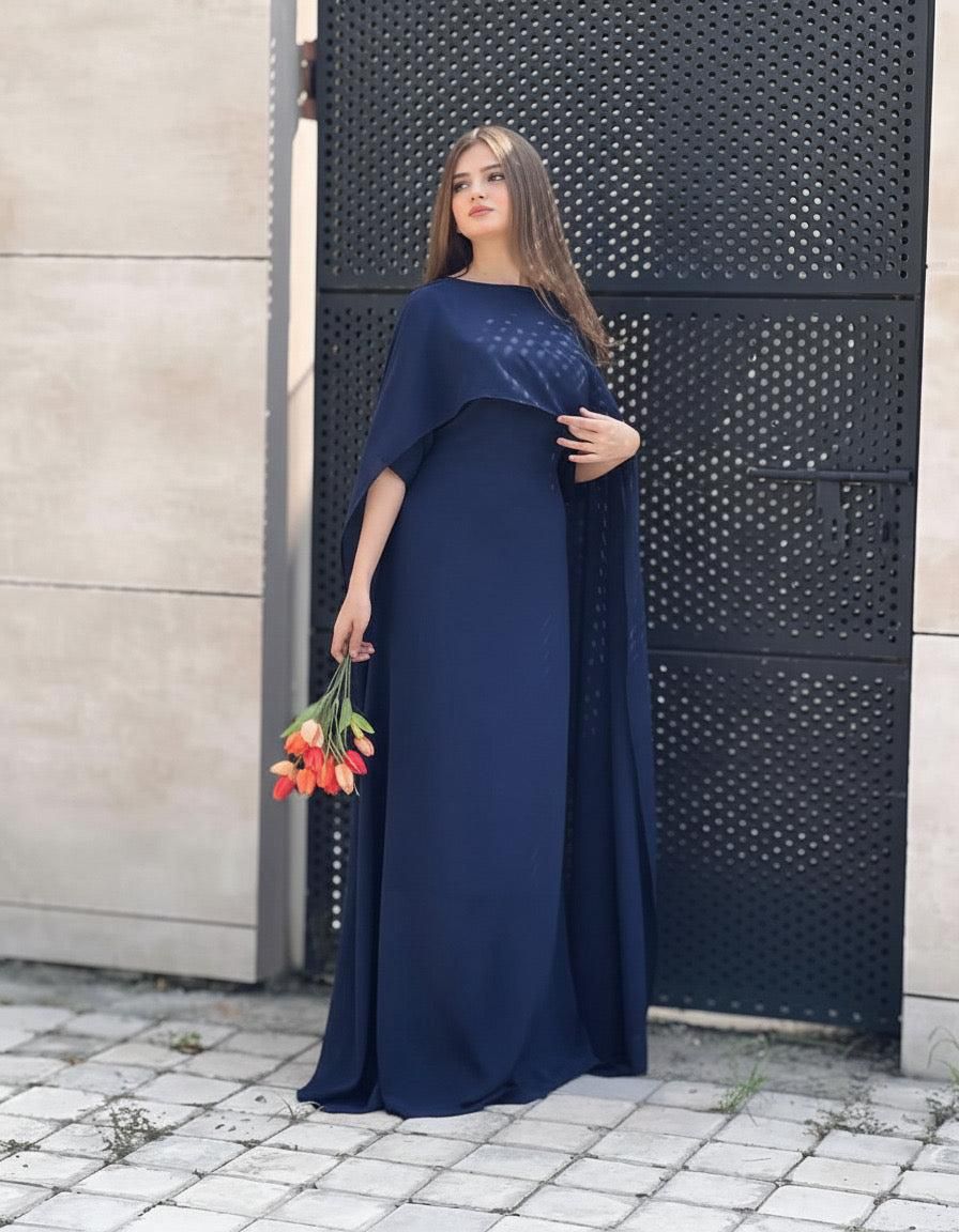 Midnight Elegance Cape Maxi - Image 10