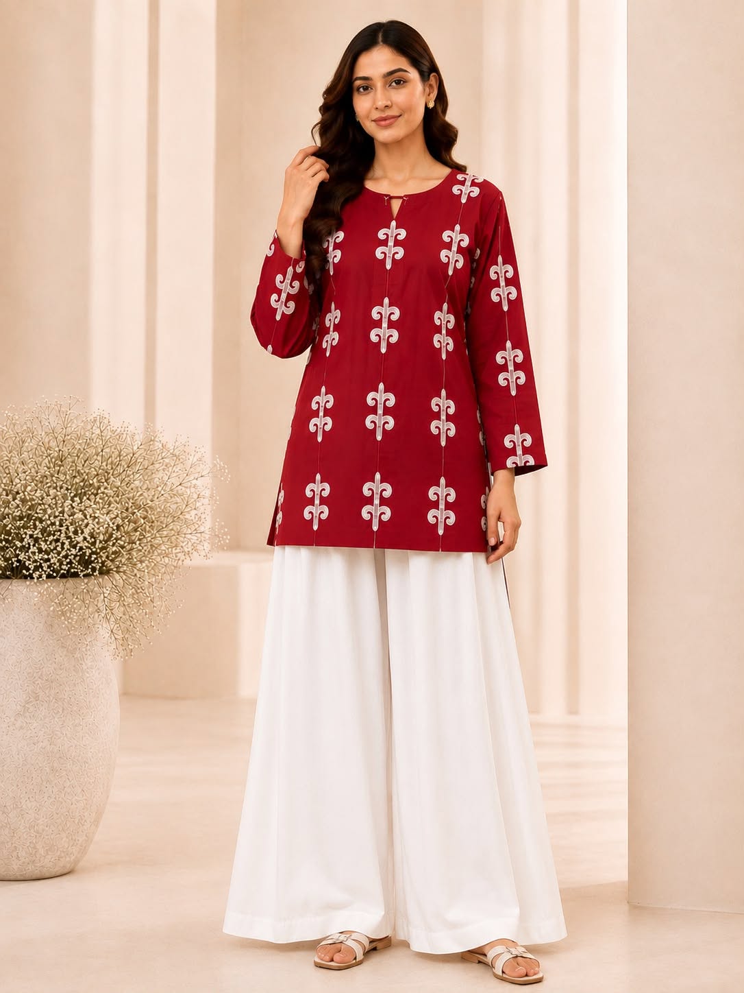 K.B Collection Embrioded 2pcs Suit - Image 6