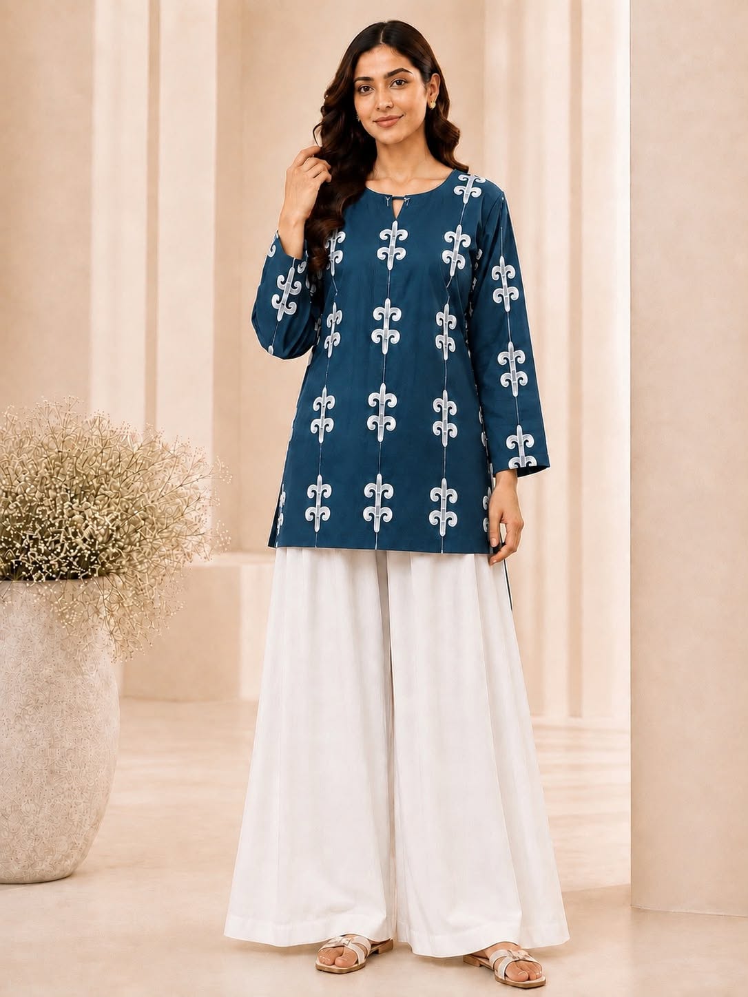 K.B Collection Embrioded 2pcs Suit - Image 5