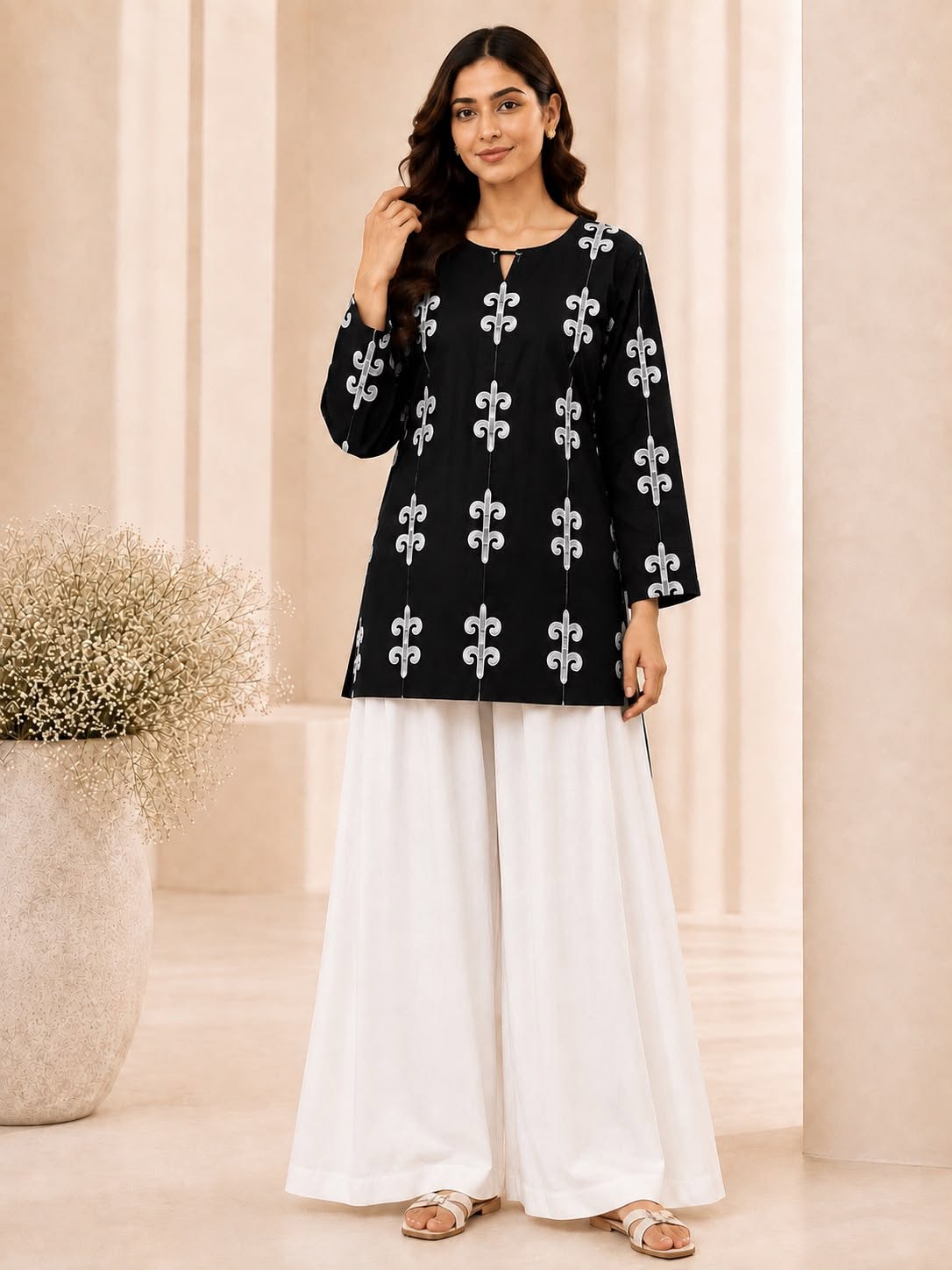 K.B Collection Embrioded 2pcs Suit - Image 4